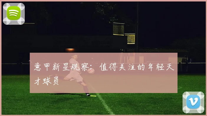 意甲新星观察：值得关注的年轻天才球员